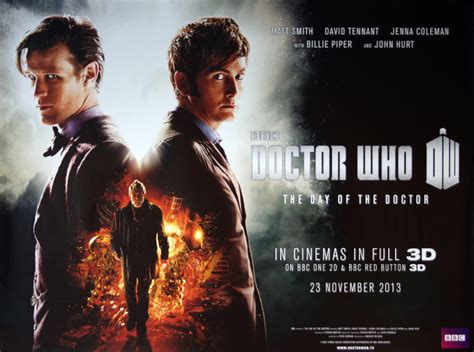 Doctor Who The Day Of The Doctor Vintage Movie Posters
