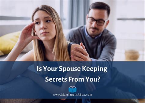 Is Your Spouse Keeping Secrets From You