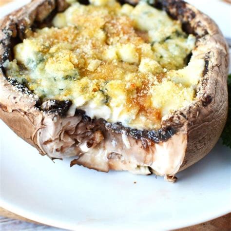 How to Cook Stuffed Portobello Mushrooms in Oven | Salty Side Dish Recipes