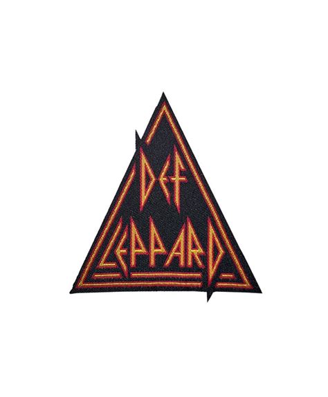 Applique Def Leppard Logo Triangle