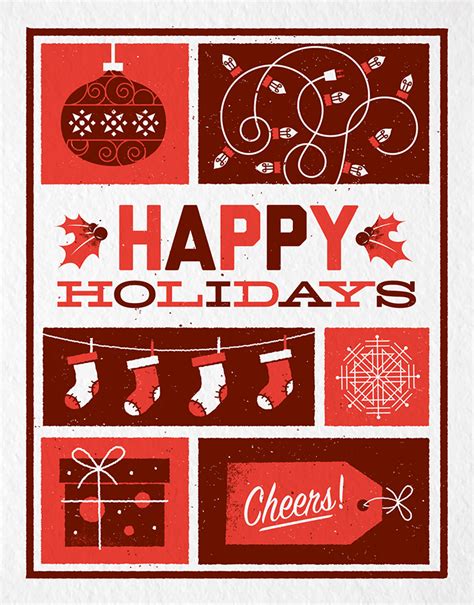 Happy Holidays Grid Card By 55 His On Holiday Humor