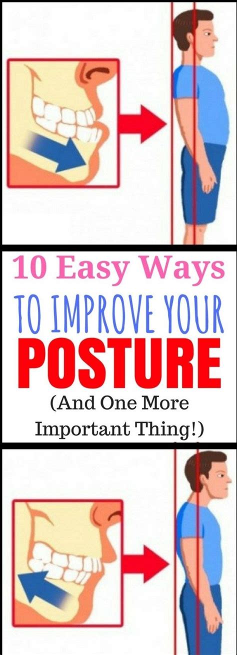 10 Easy Ways To Improve Your Posture And 1 More Important Thing In 2020