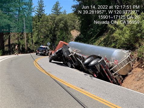 Caltrans District 3 on Twitter: "Highway 20 is CLOSED between Nevada