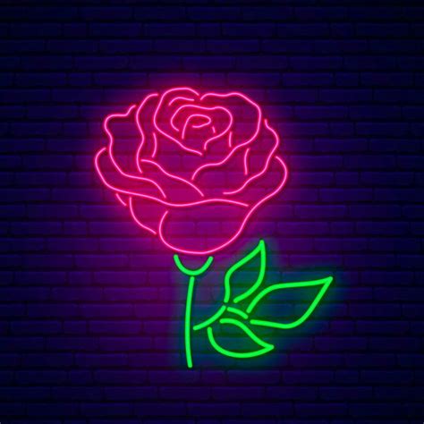 Zero two led neon sign, 100%handmade neon sign ,anime decor signs. Rose Flower LED Neon Sign | Neon signs, Neon wall signs ...