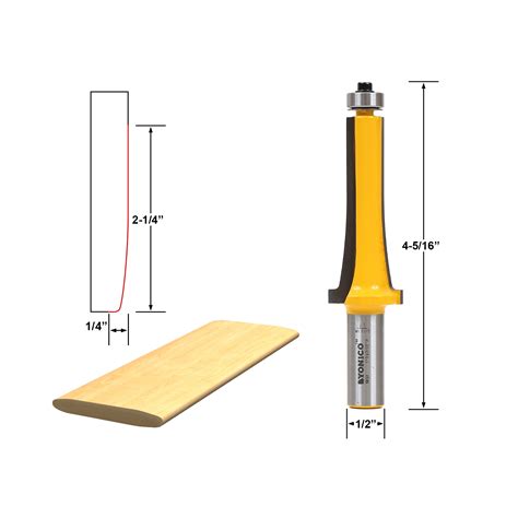 Some of the technologies we use are necessary for critical functions like security and site integrity, account authentication, security and privacy preferences, internal site usage and maintenance data, and to make the site work correctly for browsing and transactions. Louvre Slat Router Bit | Plantation Shutter Router Bit, 1 ...