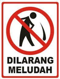 Isu sampah, saka atau kelantan? Image result for papan tanda dilarang meludah | Vehicle ...