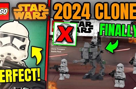 New 2024 Lego Star Wars Phase 2 Clone Trooper Revealed Its Perfect