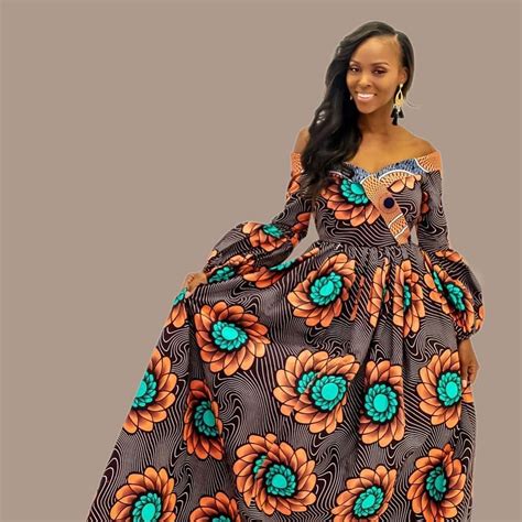 Latest Ankara Long Gown Styles 2019 For Ladies