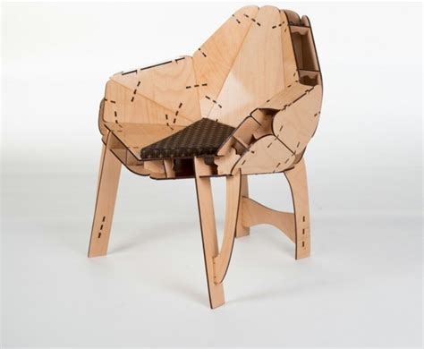 Designer Möbel Innovative Stuhl Und Sessel Aus Sperrholz