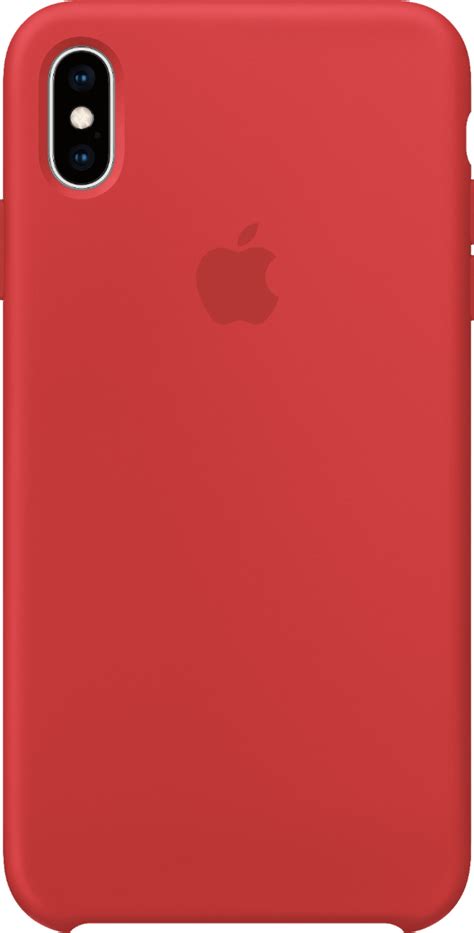 Best Buy Apple Iphone Xs Max Silicone Case Productred Mrwh2zma