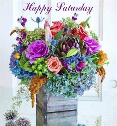 Happy Saturday Floral Quote Pictures Photos And Images For Facebook