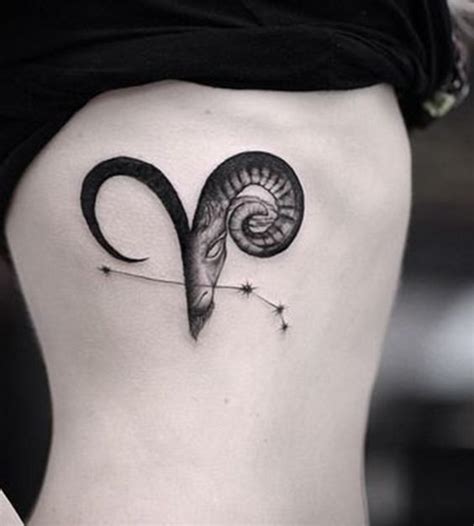 Aries Zodiac Tattoos For Women
