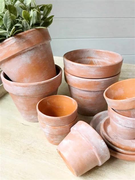 How To Age Terra Cotta Pots Using Paint At Home With The Barkers