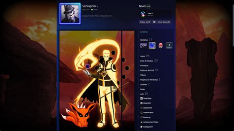 Naruto Artwork Steam Profile By Sehraphin On Deviantart