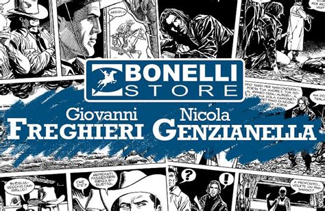 Freghieri E Genzianella Al Bonelli Store Sergio Bonelli