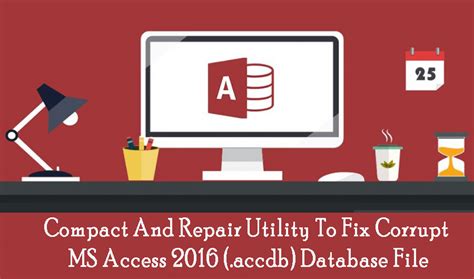 If that does not work then check this article as i refer to if you can find a better solution there as of access 2013, support for converting mdb to accdb was dropped. Compact And Repair Utility To Repair Access Database 2016 (.accdb) File
