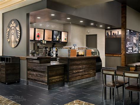 Westin Indianapolis Starbucks Interior Photography Josh Humble