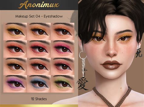The Sims Resource Makeup Set 04 Eyeshadow