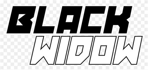 Black Widow Marvel Font Black Widow Marvel Logo Transparent Text