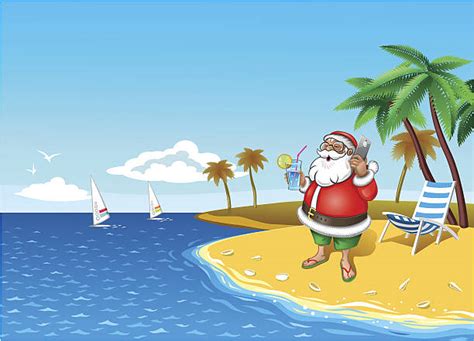 Unique 85 Of Santa On The Beach Clipart Indexofmp3happybirthd90882
