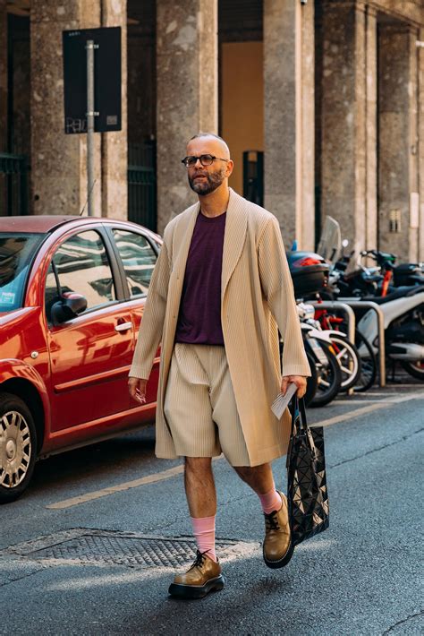 The Best Street Style At The Milan Spring Menswear Shows In