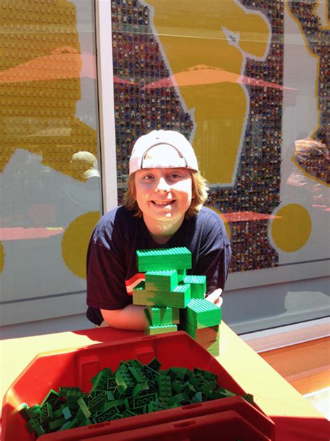 The guy lego pays to play. KimberlyK 360: LEGO Store Master Builder Event!