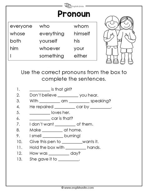 Complete each sentence below using reported speech. Question Words Worksheet | Grammar worksheets, Pronoun ...