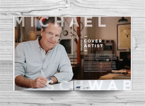 The Cover Artist Michael Schwab The Bay Club Blog