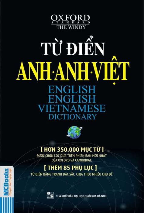 Từ điển Oxford Anh Anh Việt Bìa Mềm Vàng