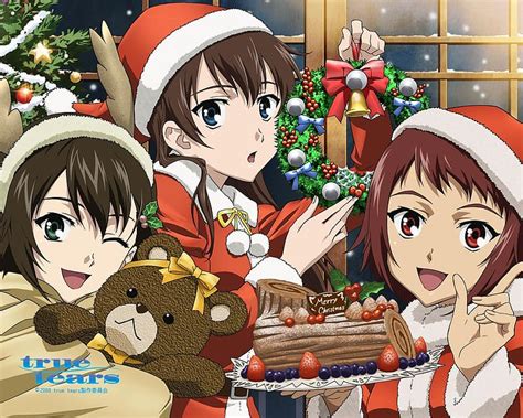 Anime Christmas Aiko Andou True Tears Hiromi Yuasa Noe Isurugi HD Wallpaper Peakpx