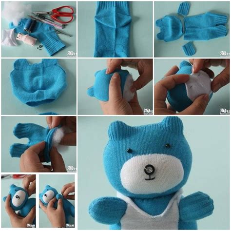 Latest for diy crafts ️. How to sew cute Teddy Bear Baby toys step by step DIY tutorial instructions, How to, how to do ...