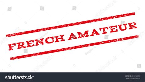 french amateur watermark stamp text tag between royalty free stock vector 514272634