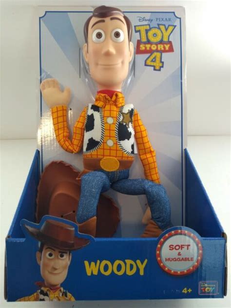 Toy Story Woody Doll Soft And Huggable With Hat And Box Thinkway Toys