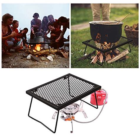 Redswing Folding Campfire Grill Grate Over Open Fire Heavy Duty