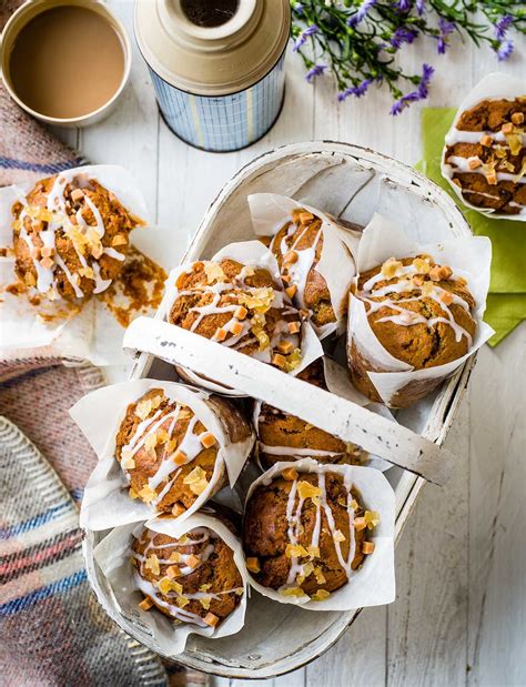 Toffee Ginger Muffins Recipe
