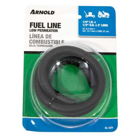Arnold Low Permeation Fuel Line For Lawn Mowers Gl 024 The Home Depot
