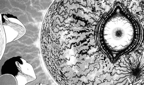 Eye Planet Junji Ito Creepy Art Cosmic Horror