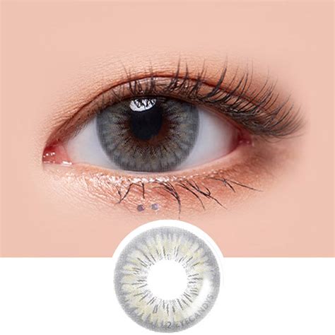 Buy Lensme Make Look Eyegee Grey Colored Contacts Eyecandys