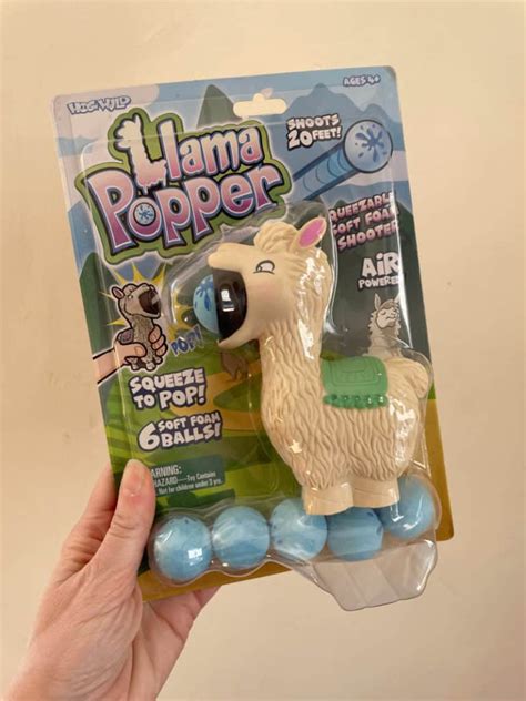 Hog Wild Popper Toys Llama And Unicorn Foam Shooters