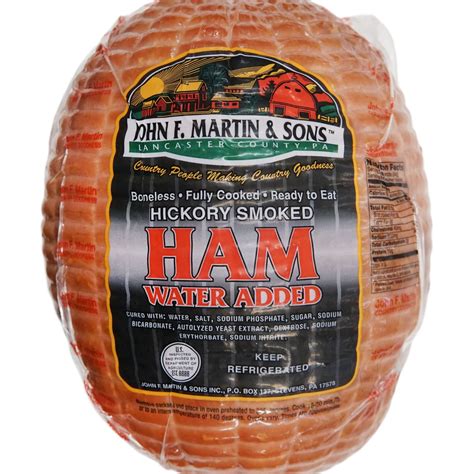 john f martin smoked ham shank per lb