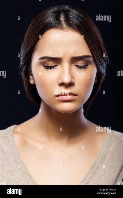 Pleasant Girl Expressing Emotions Stock Photo Alamy