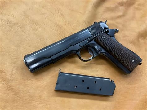 Vintage 1943 Colt M1911a1 Us Army 1911 Pistol Ww2 Military Gun Ghd A1