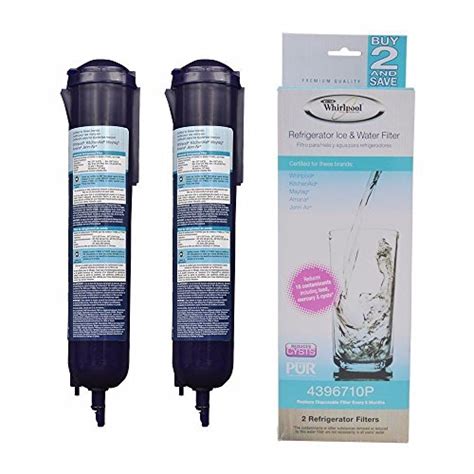 2 Pack Whirlpool 4396710 4396841 46 9030 Pur Kenmore Replacement Water