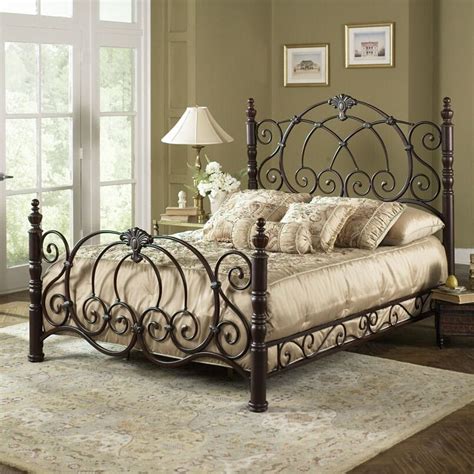 Pin By Jamie Daley On For The Home Iron Bed Frame Wrought Iron Bed
