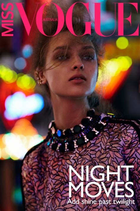 Miss Vogue 14 Night Moves Vogue Australia