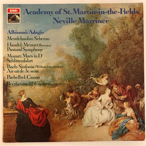 academy of st martin in the fields directed by neville marriner emi c063 02503 hobbies and toys