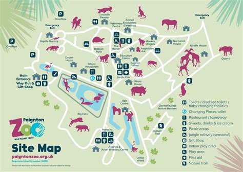 Our Zoo Maps Paignton Zoo