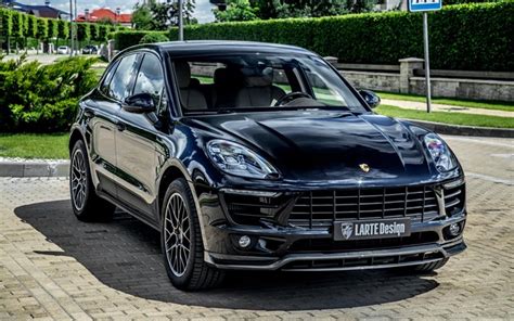Force, internal and exterior color: Descargar fondos de pantalla Porsche Macan, Larte Design ...