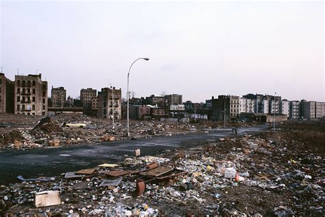 View East Along Charlotte St From Boston Rd Bronx 1981 Rurbanhell