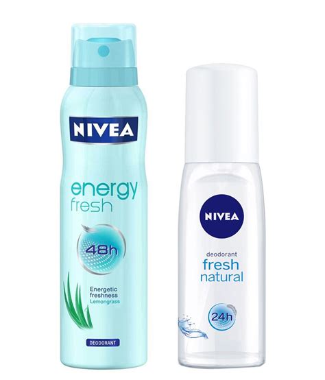 Nivea Fresh Natural Pump Spray Deodorant For Women 150 Ml And Nivea